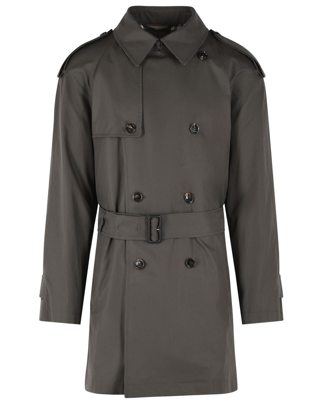 Burberry Gray Leadenham Trench Coat Estuary for men