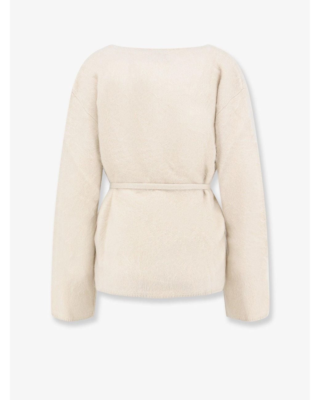 Soft Goat Natural Cashmere Cardigan
