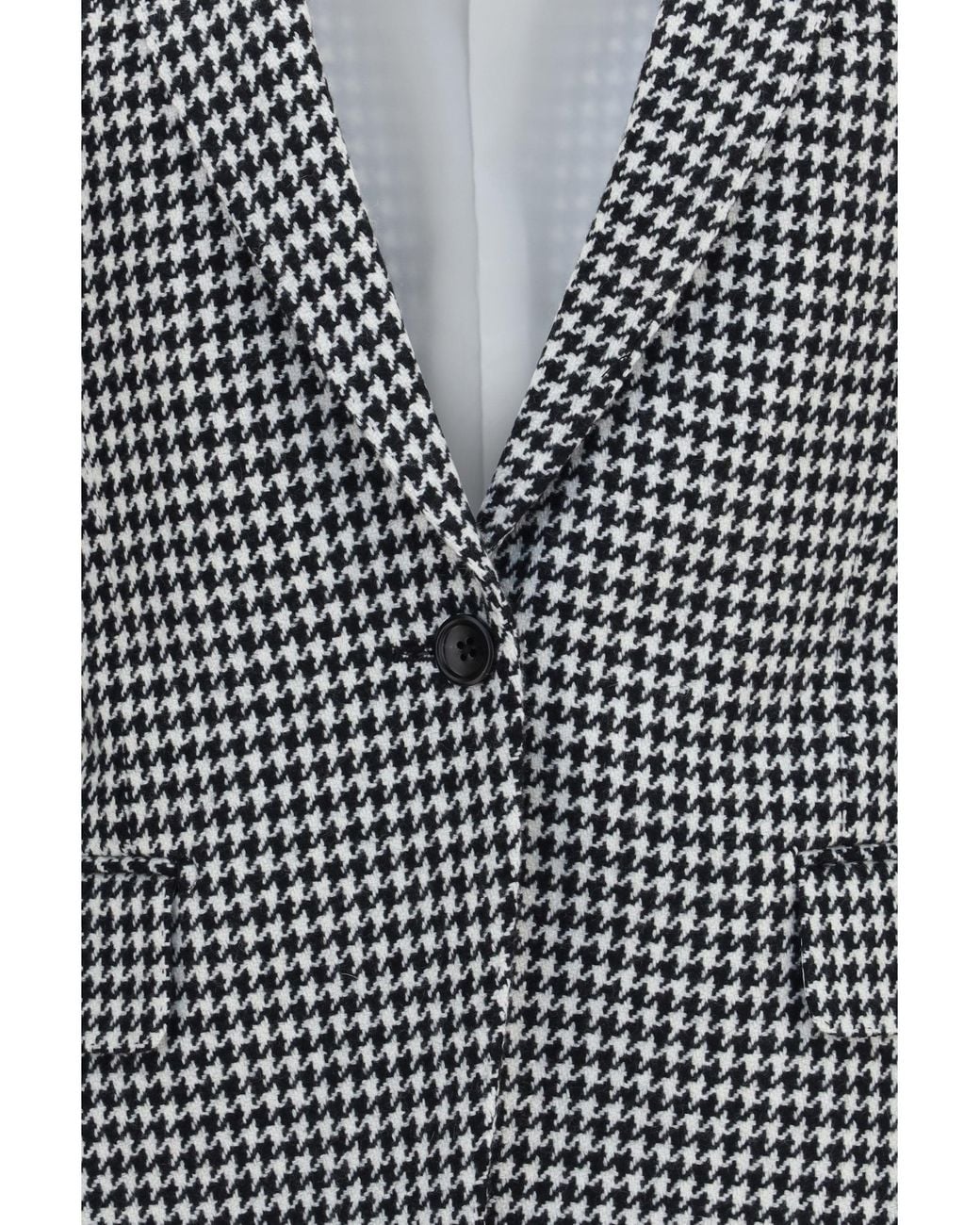Tom Ford Gray Houndstooth Cashmere Jacket