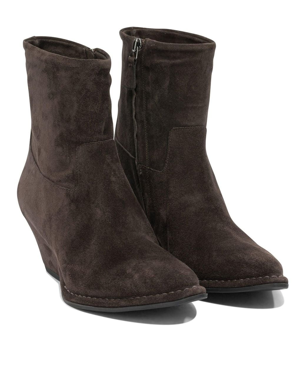 Roberto Del Carlo Brown Leather Boots