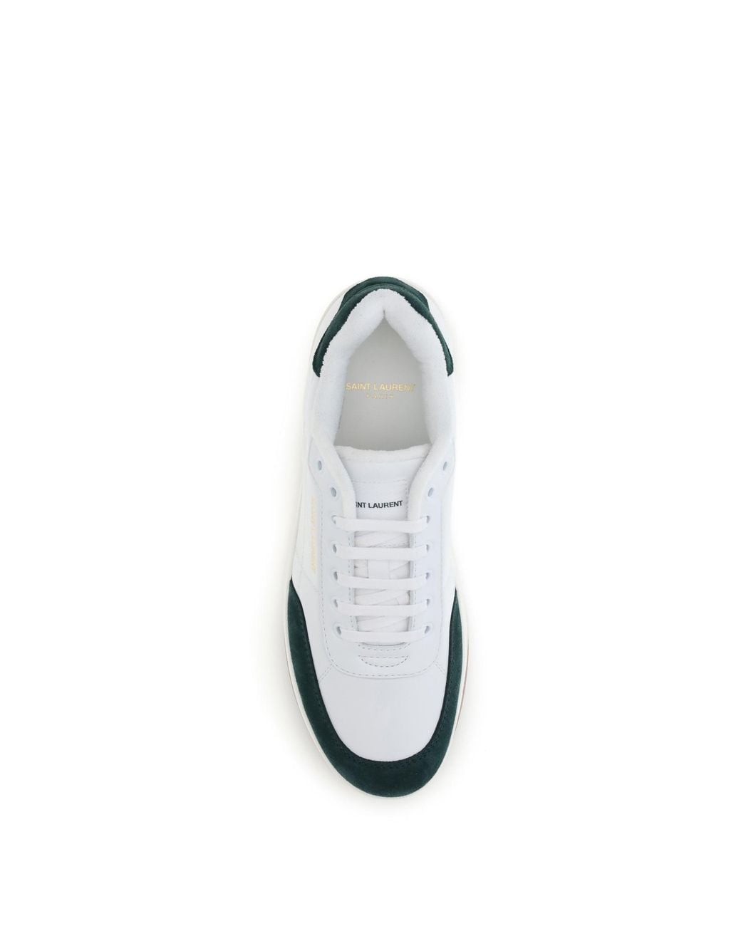 Saint Laurent White Sl61 Low Top Sneaker for men