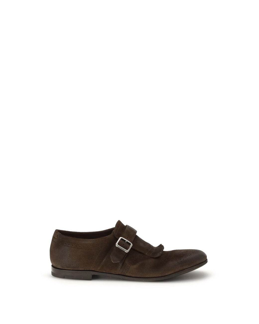 Church's White Shangai Loafers With Buckle for men