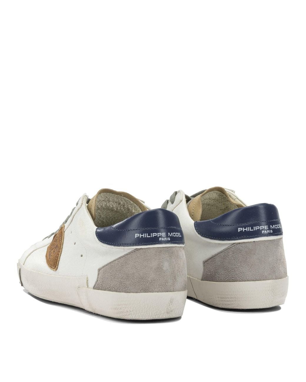 Philippe Model White Sneakers & Slip-On
