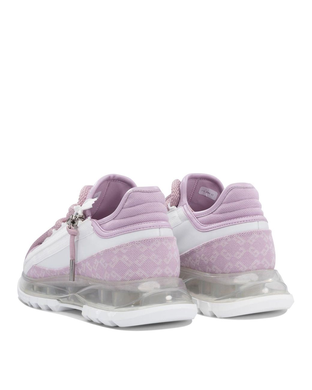 Givenchy White Textile And Leather Sneakers