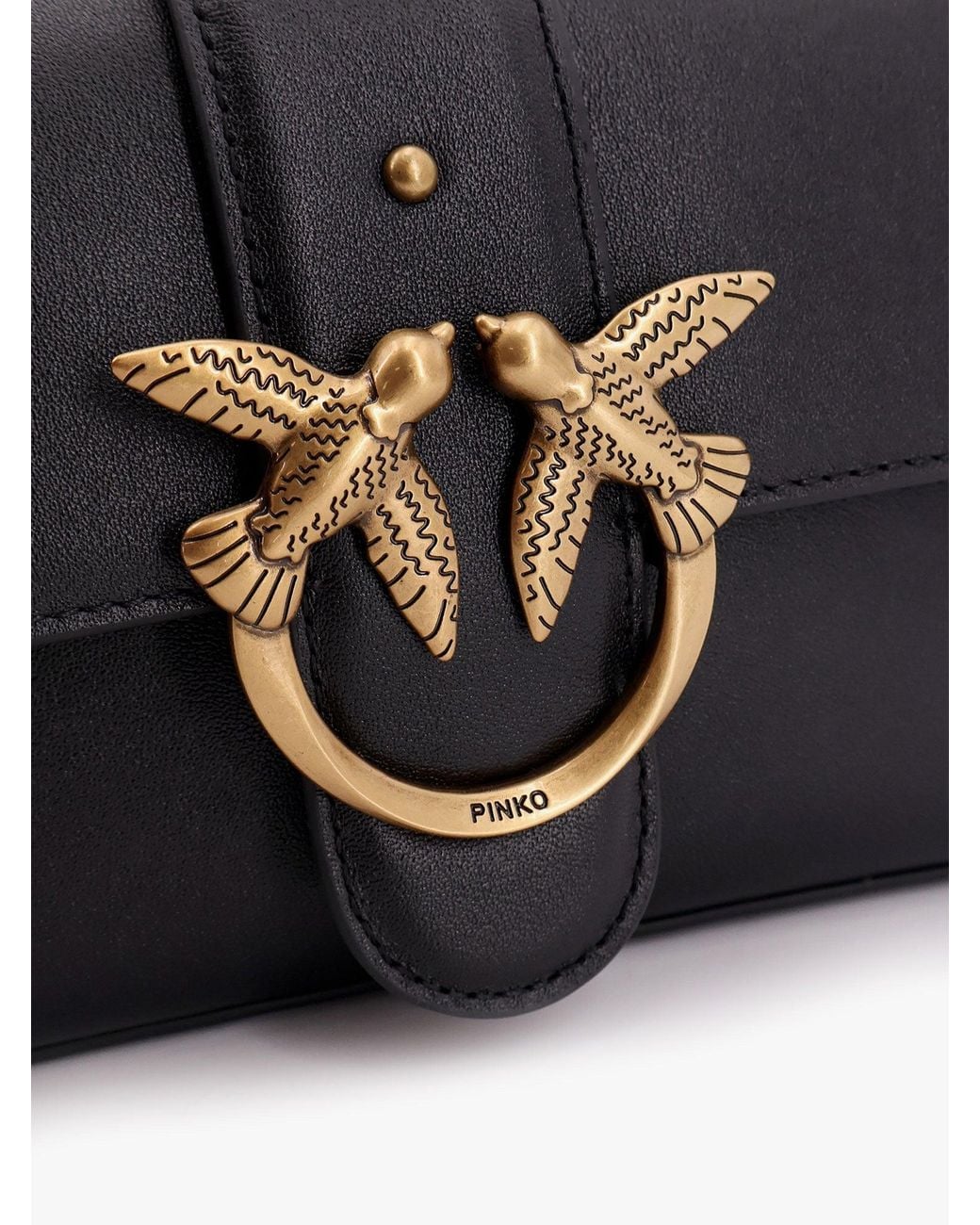 Pinko Black Crossbody Bags