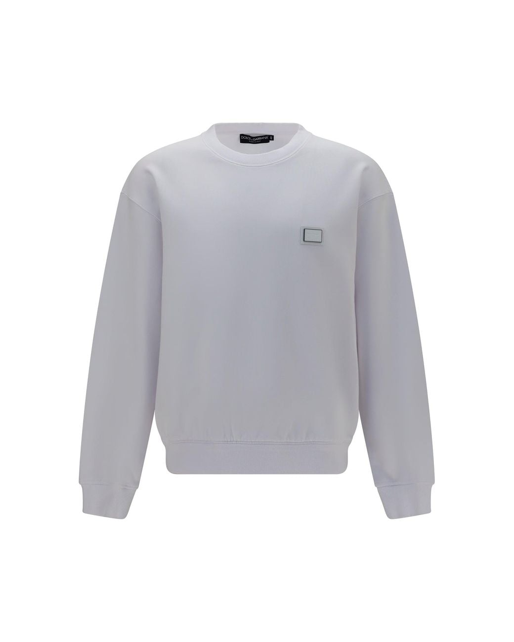 Dolce & Gabbana Gray Sweatshirt Cotton for men