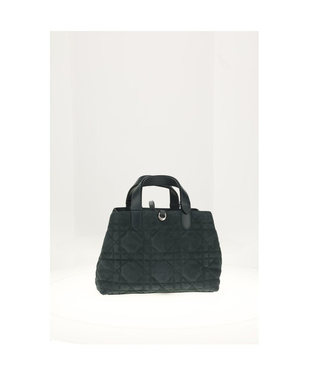 Dior White Dior Tote Calfskin