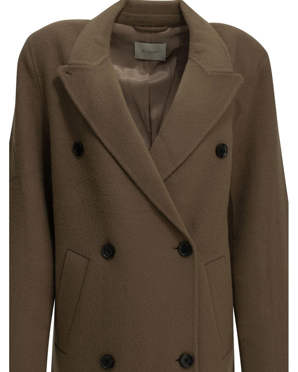 Almada Label Natural "Deja" Long Coat