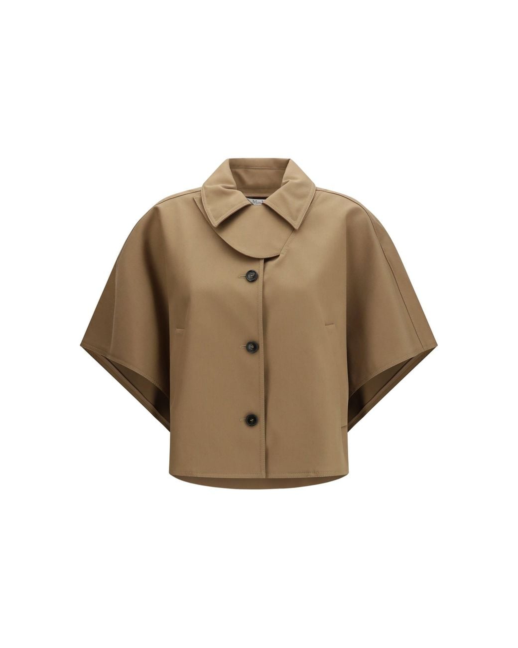 Max Mara Natural Cotton Cape
