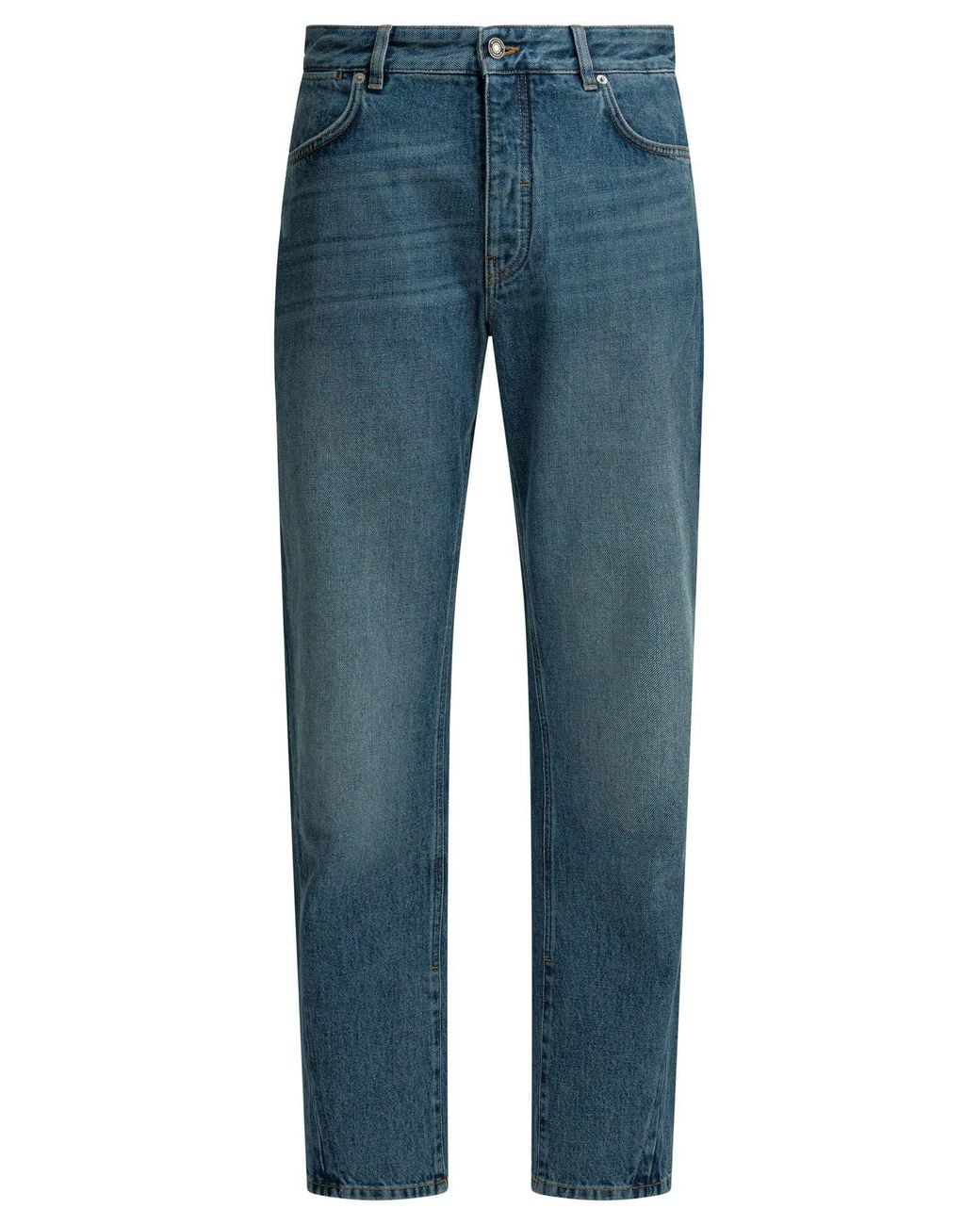 Givenchy Blue "couture Seam Shadow" Jeans for men