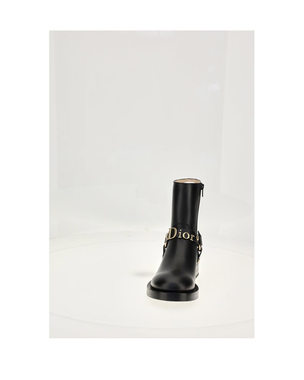 Dior White Bolt Boots