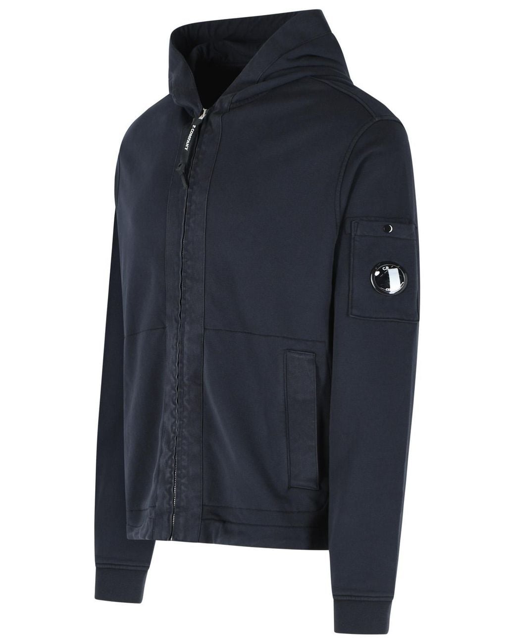 C P Company Blue Cotton Sweatshirt for men