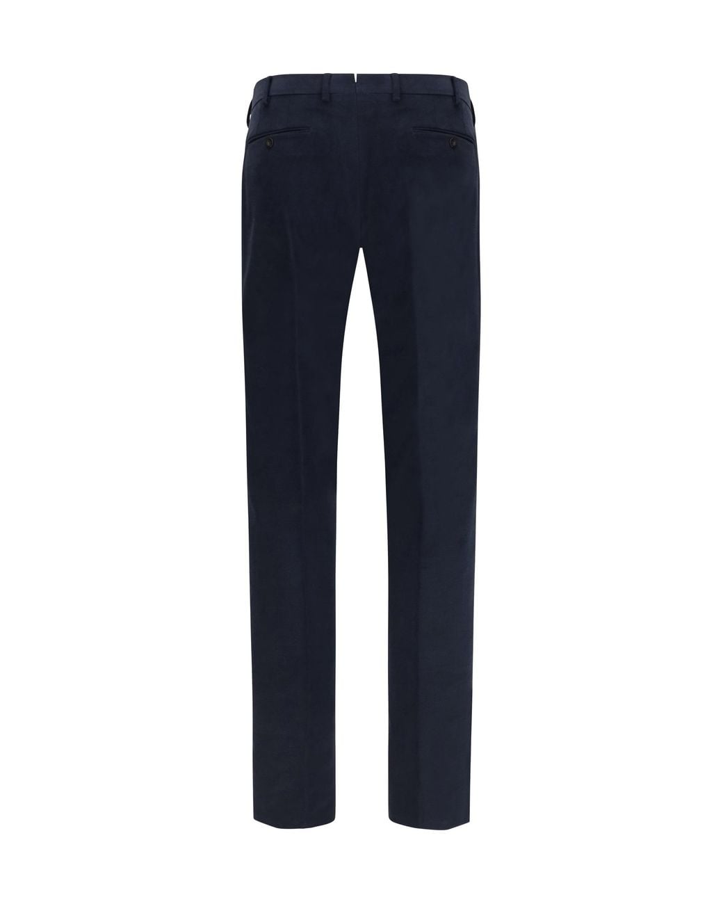 Germano Blue Tailored Corduroy Pants for men