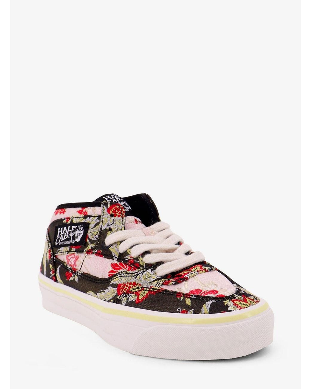 Vans White Otw Half Cab 33 Sneakers Floral