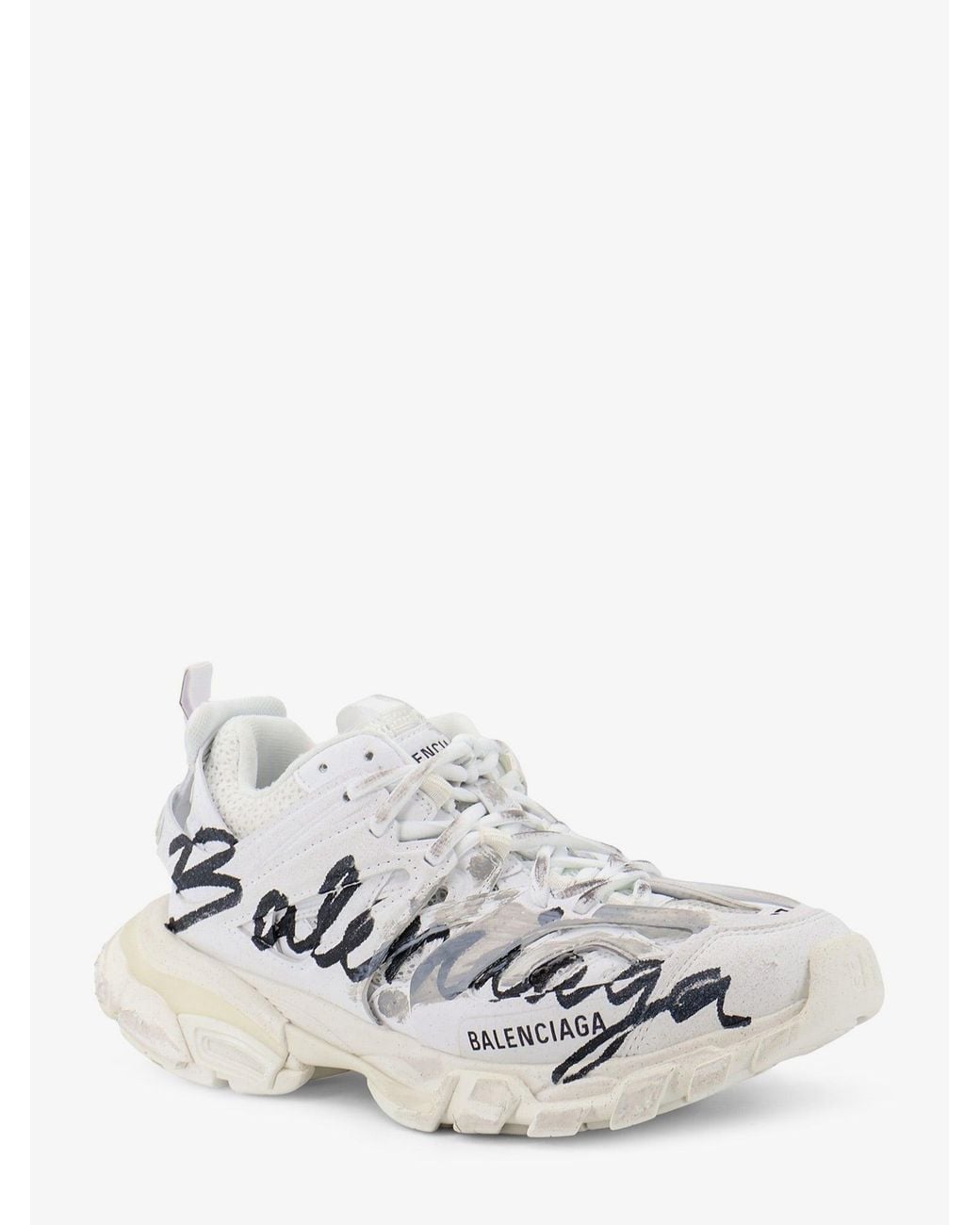 Balenciaga White Sneakers Track Signature