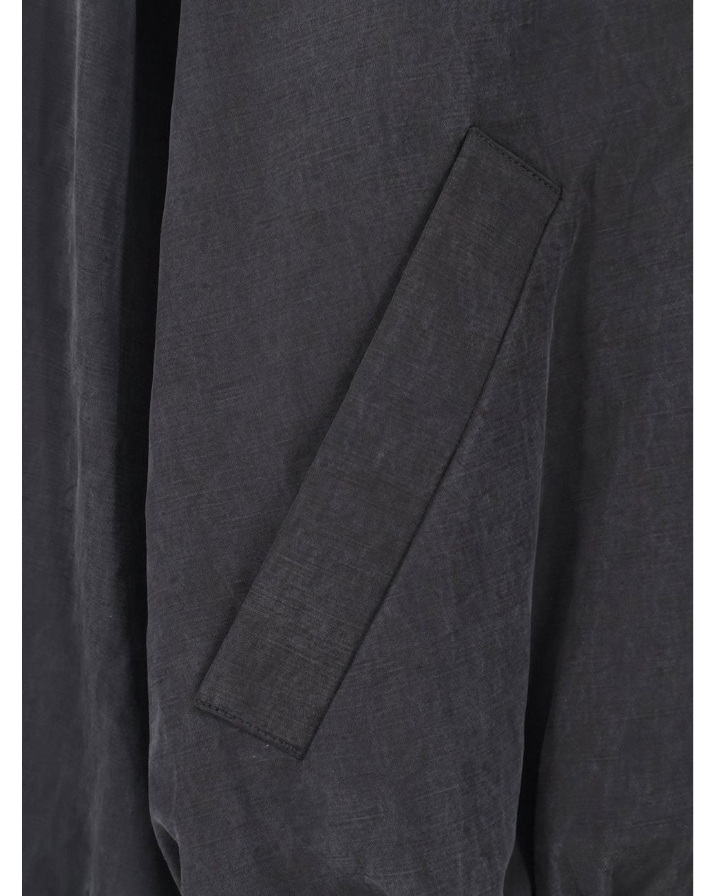 Alysi Blue Lyocell And Linen Bomber
