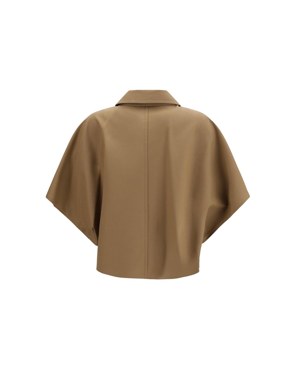 Max Mara Natural Cotton Cape