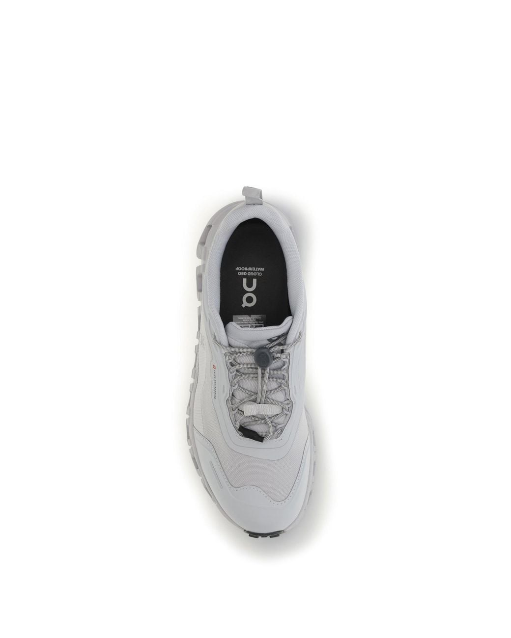 On Shoes White Cloud 6 Geo Waterproof Sneakers Wolf