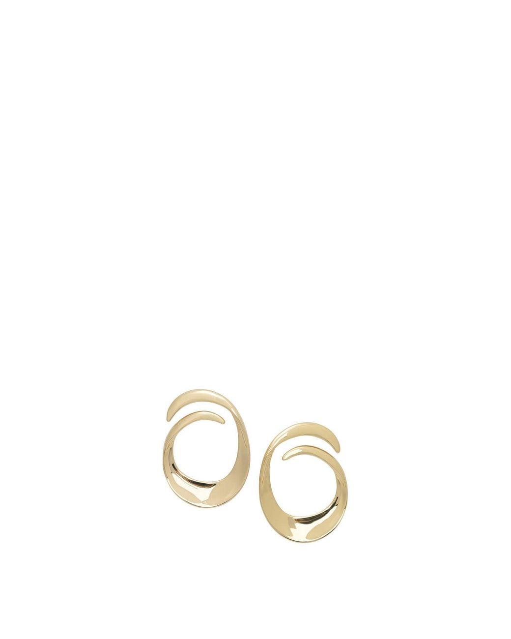 Self-Portrait Metallic Spiral Earrings