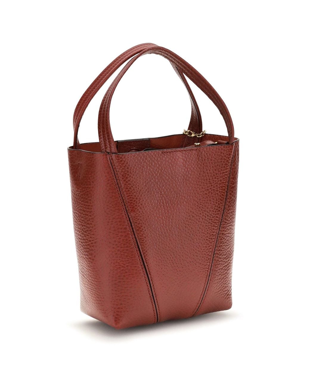 Chloé Red Chloé Spin Shoulder Bag