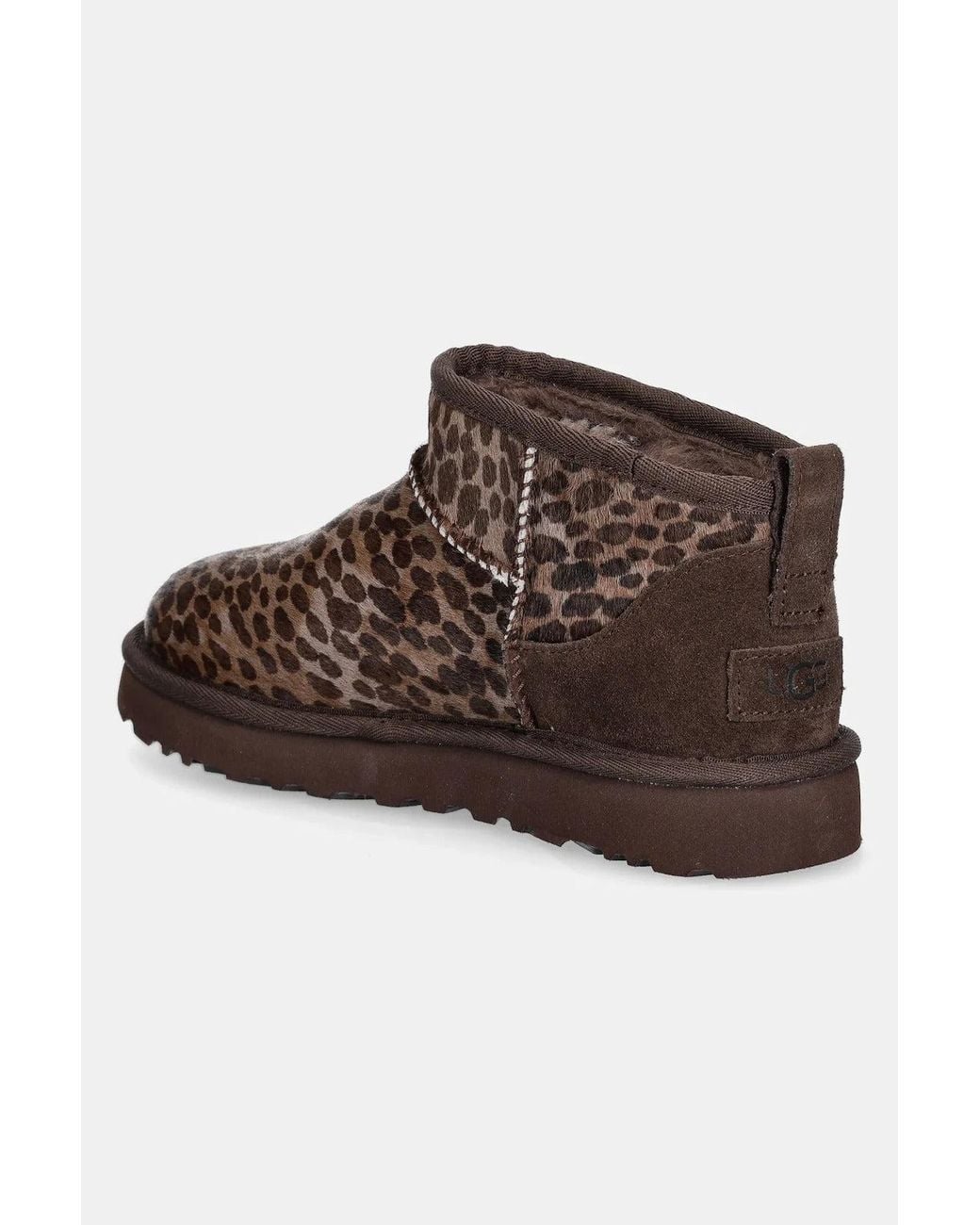 Ugg Brown "Ultra Classic Mini Caspian" Ankle Boots