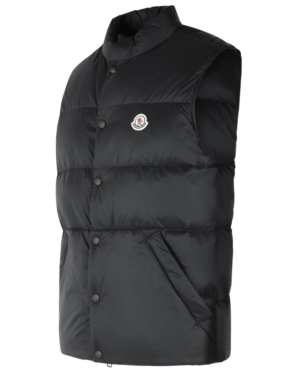 Moncler Black 'Tuquerouye' Polyamide Vest for men