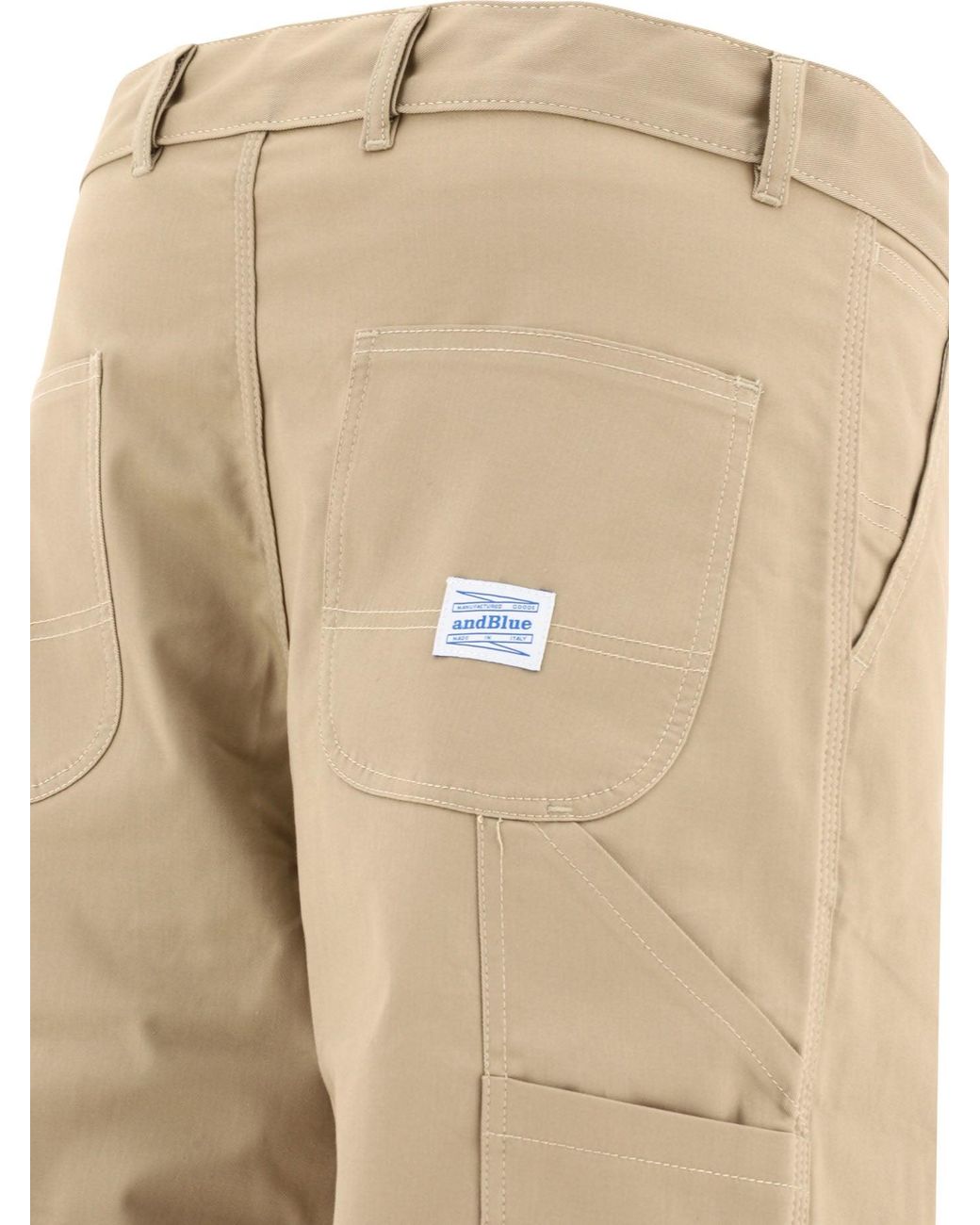 ANDBLUE Natural Carpenter Trousers for men