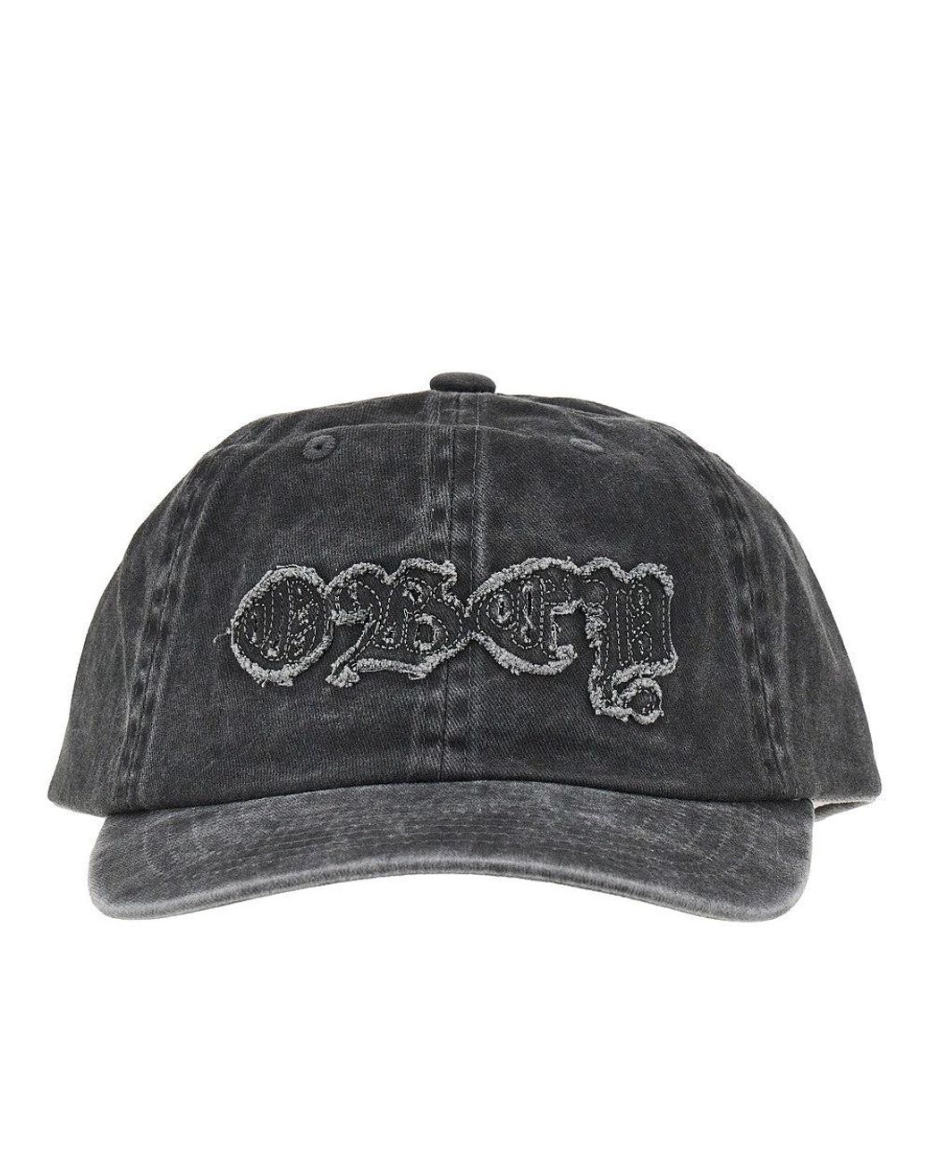 Obey Gray Pigment Static Baseball Hat for men