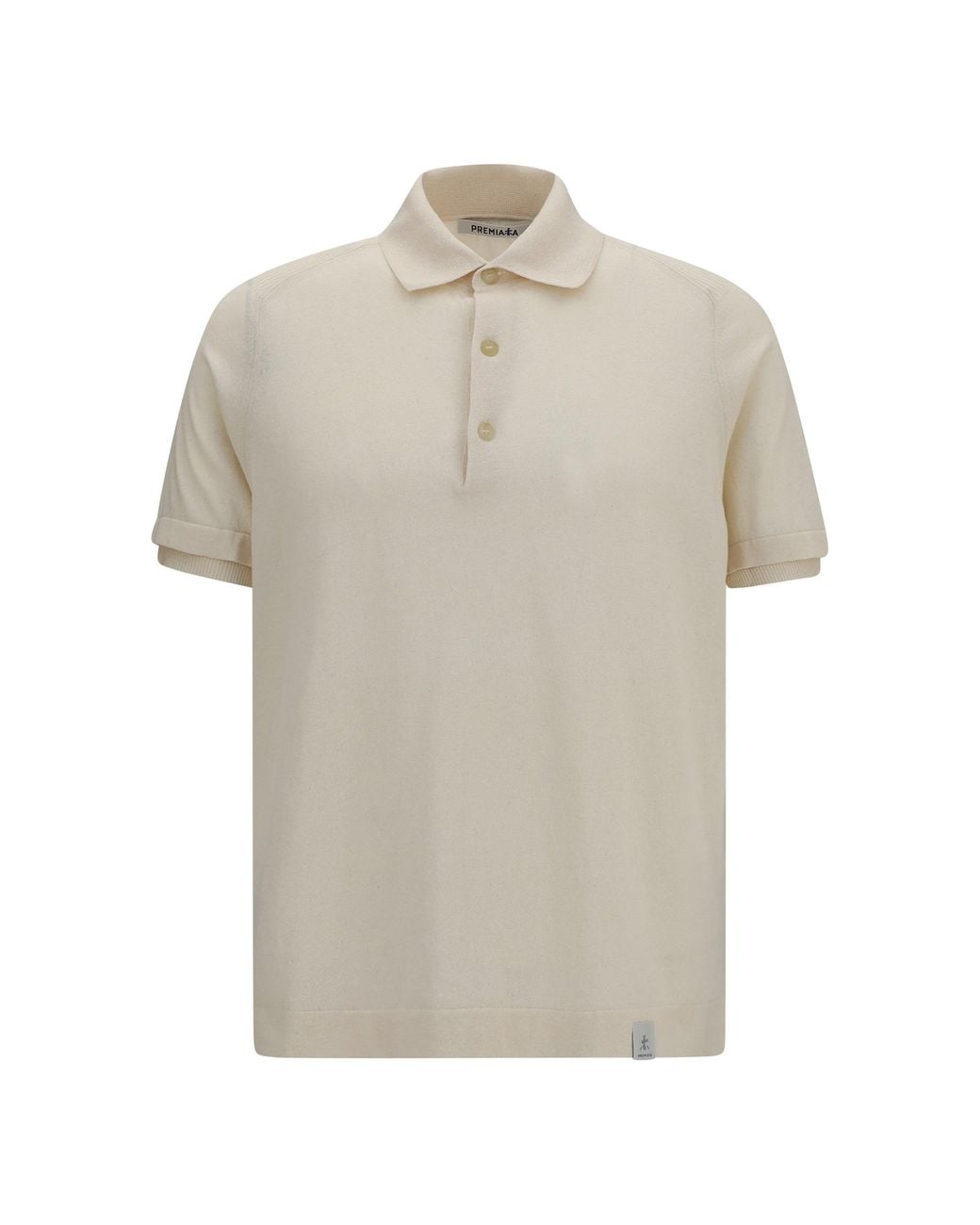 Premiata White Polo Shirt for men
