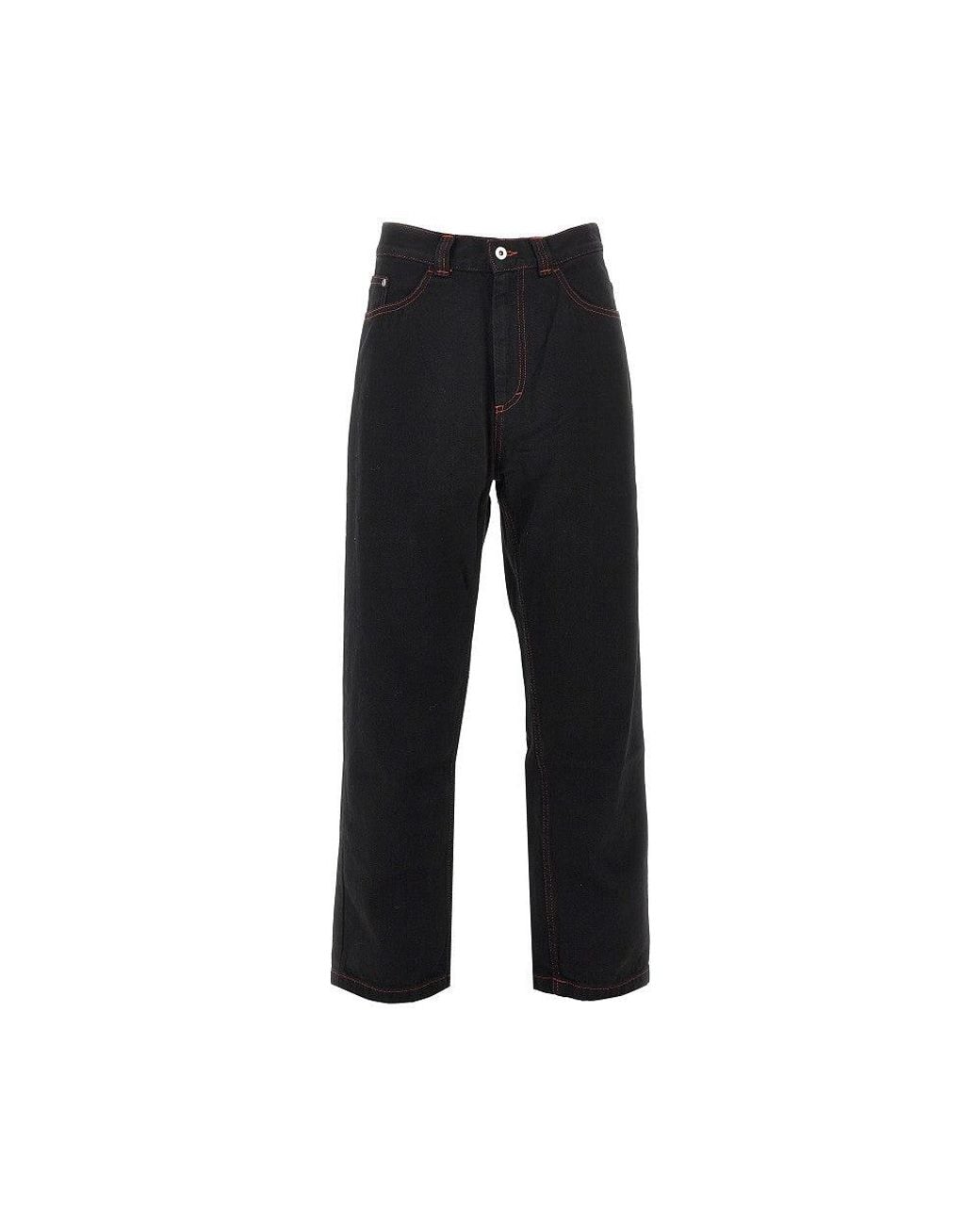 POLAR SKATE Black '93' Oversized Fit Jeans for men