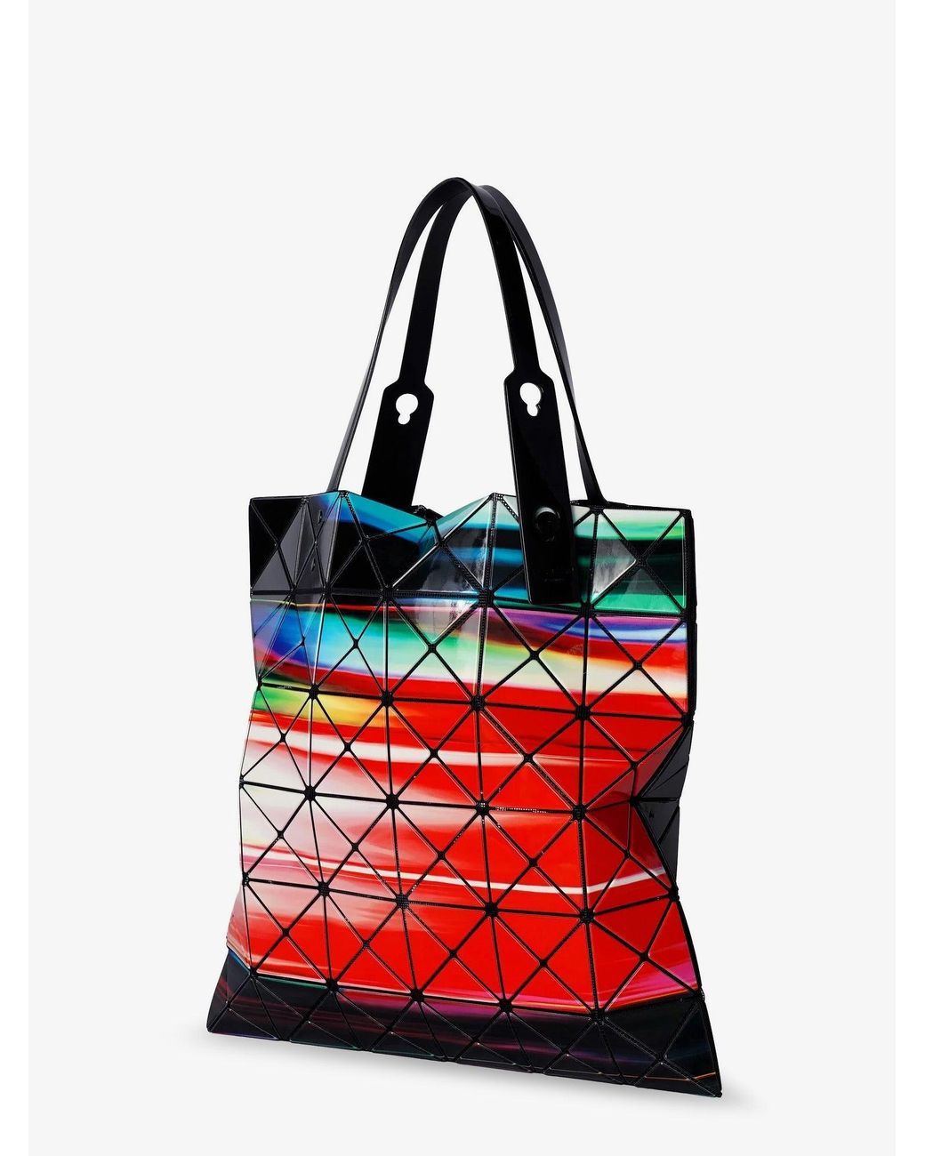 Issey Miyake Red Pvc Shoulder Bag