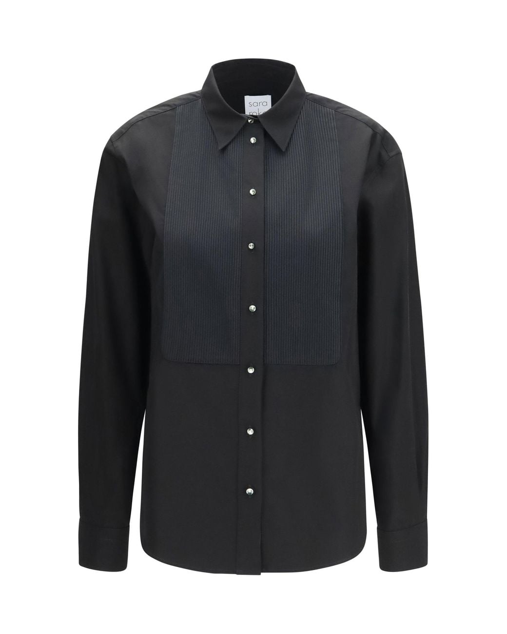 Sara Roka Black Sibella Shirt