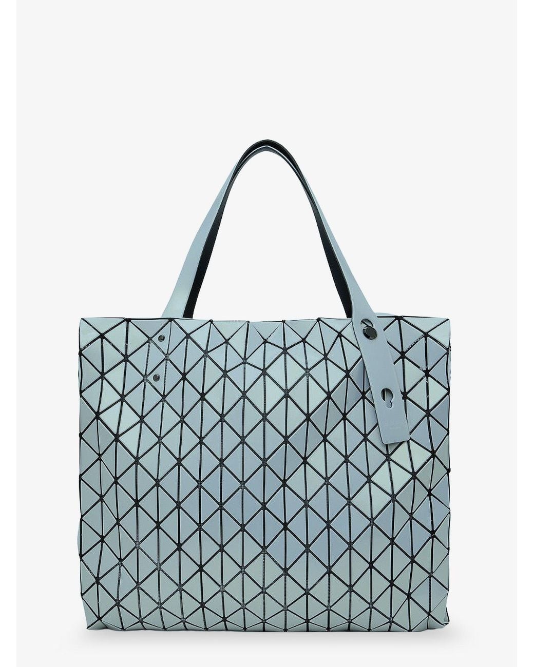 Issey Miyake Blue Row Metallic Shoulder Bag