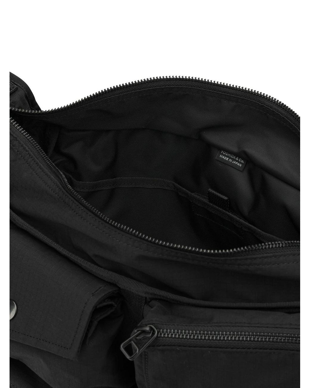 PORTER-YOSHIDA & CO Black Porter-Yoshida & Co Dissection Medium Shoulder Bag for men