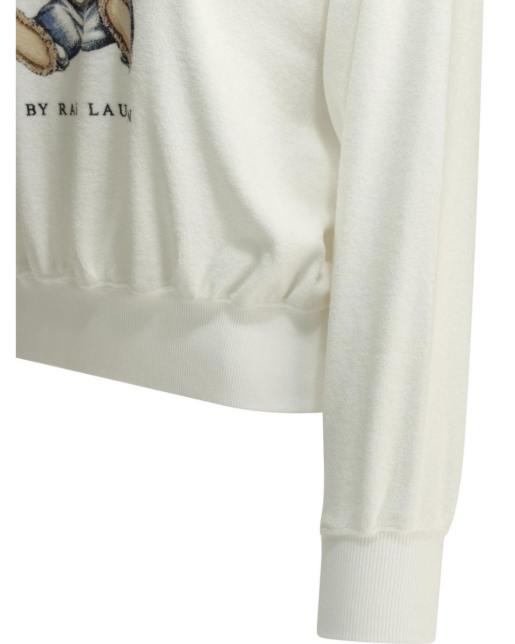 Polo Ralph Lauren White "Polo Bear" Hoodie