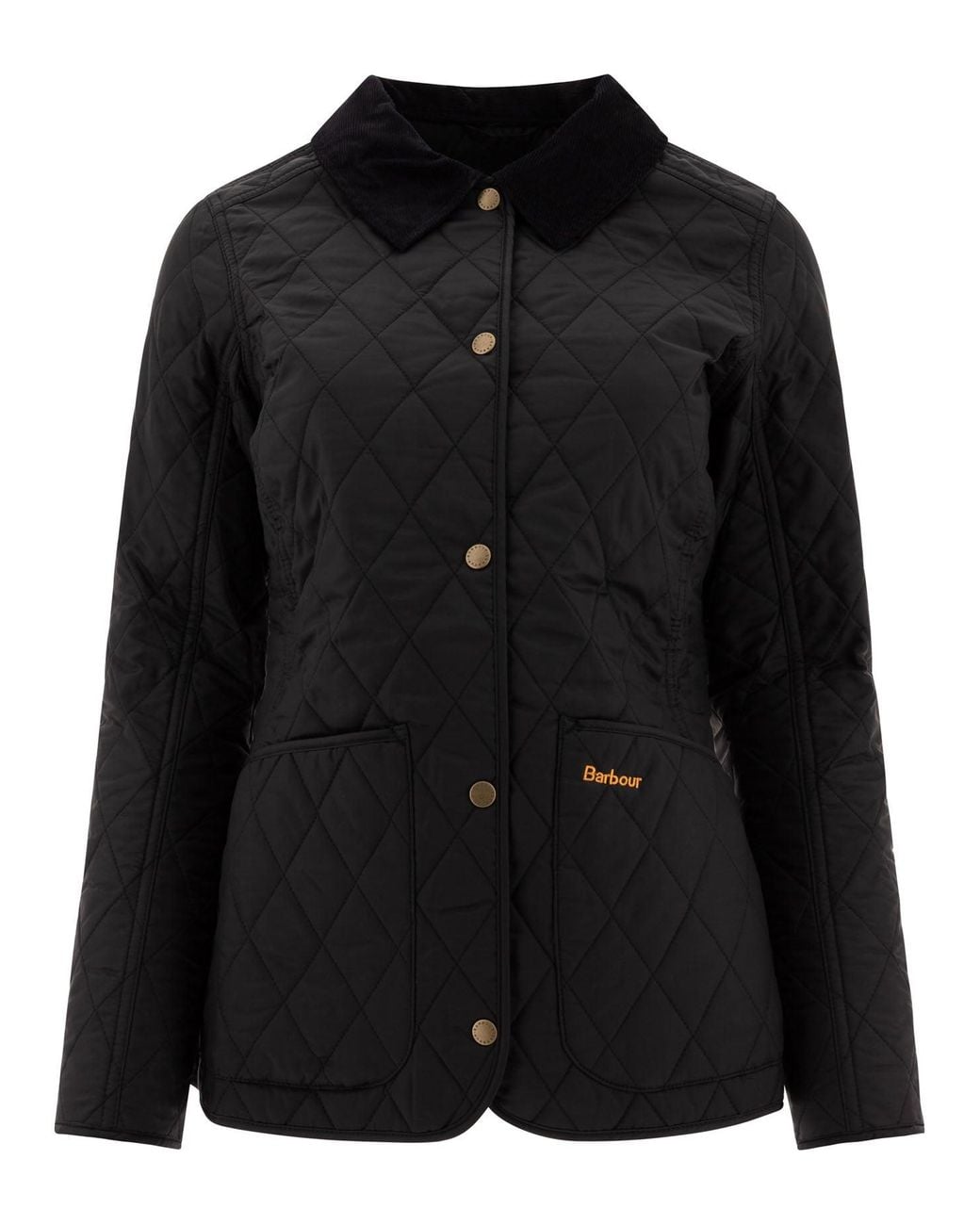 Barbour Black "Annandale" Quilted Jacket