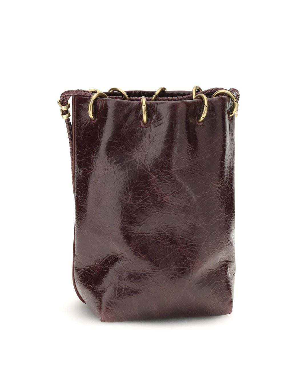 Benedetta Bruzziches Brown Doudou Petite Bucket Bag