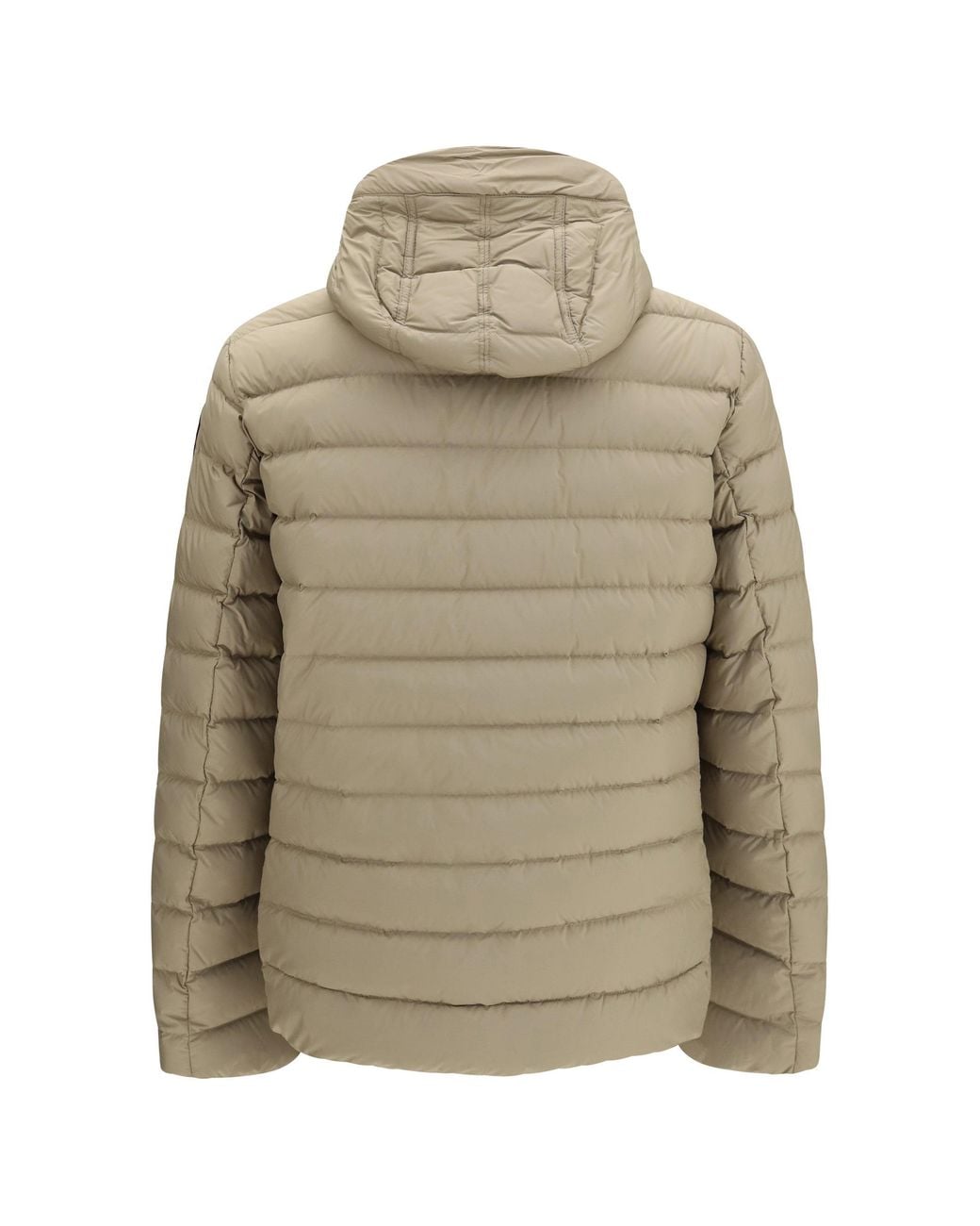 Parajumpers Green Last Minute Quilted Down Jacket Muted Khaki for men