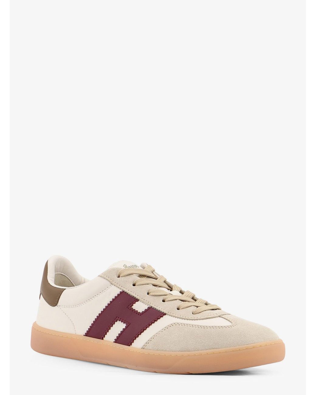 Hogan Pink Leather And Suede Sneakers for men