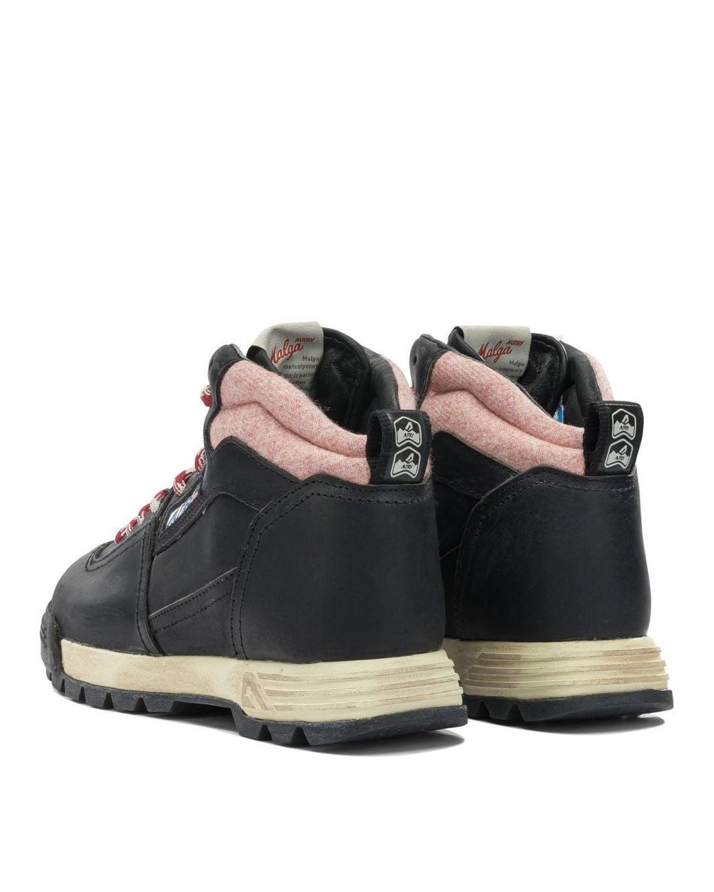 Autry Black Cow Leather Boots