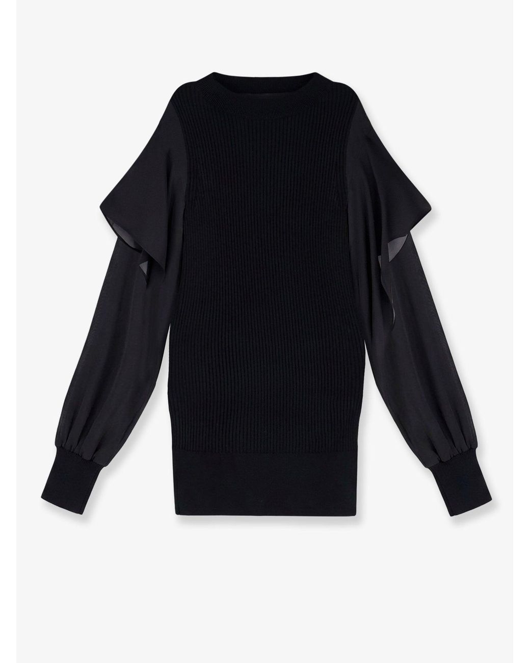 Sacai Blue Sweaters Cotone