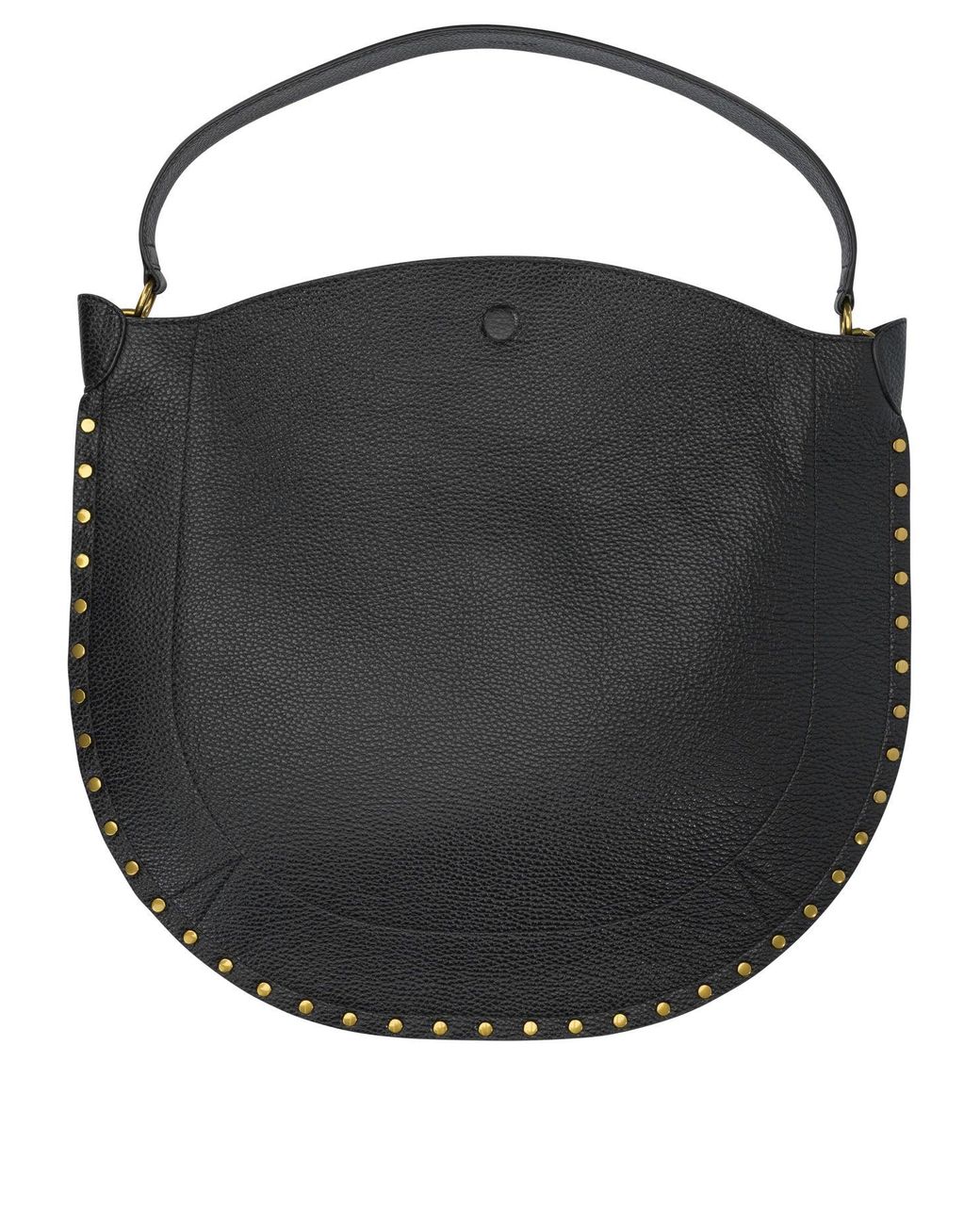 Isabel Marant Black "Oskan Hobo Soft" Large Shoulder Bag