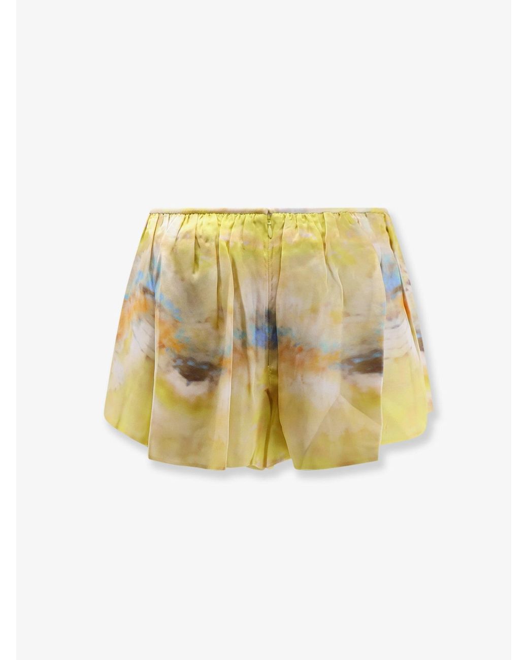 Zimmermann Metallic Micro Shorts Alchemy Silk
