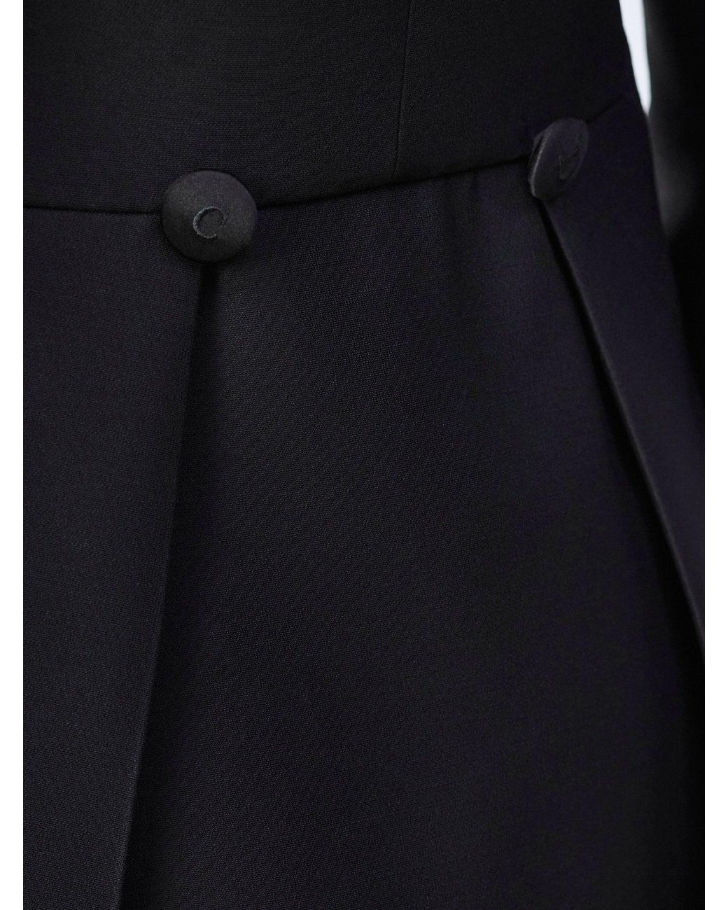 Dior Black Dior Wool And Silk Tuxedo Blazer