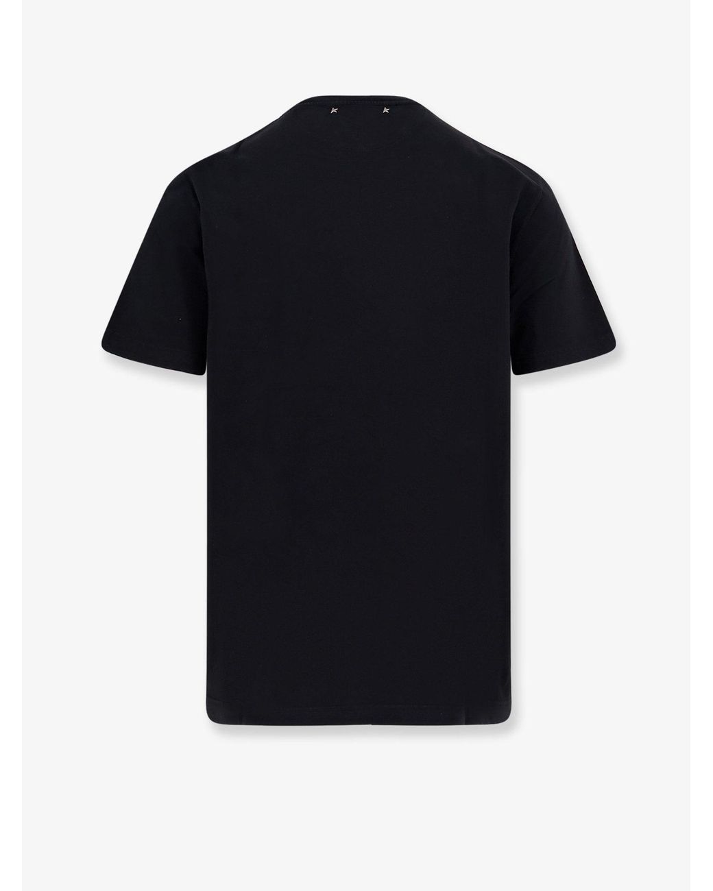 Golden Goose Deluxe Brand Black Cotton T-Shirt for men
