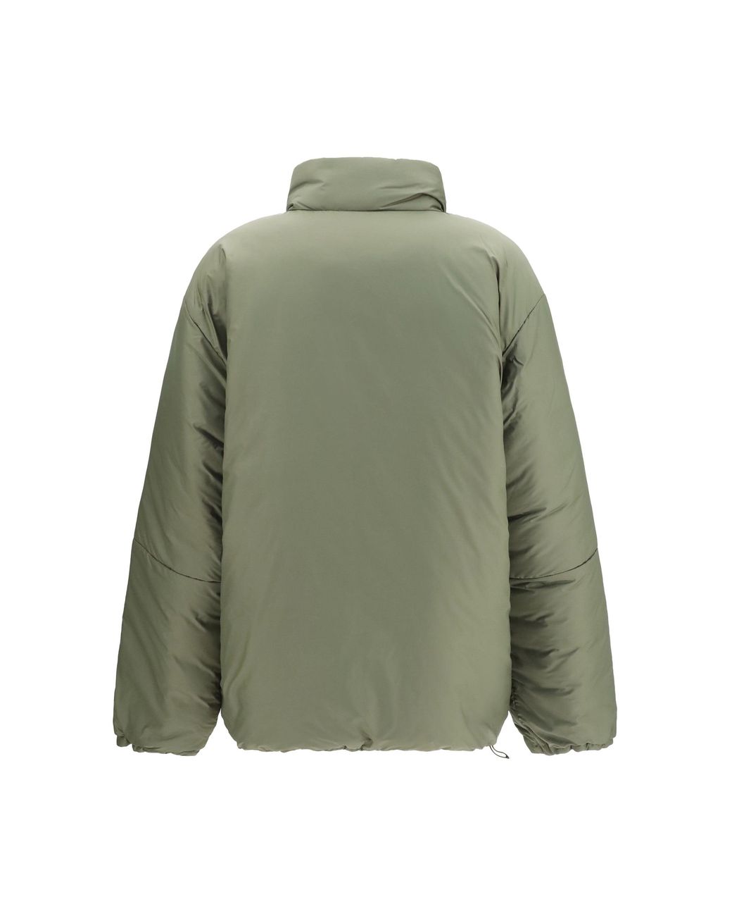 Miu Miu Green Padded Jacket With Zip