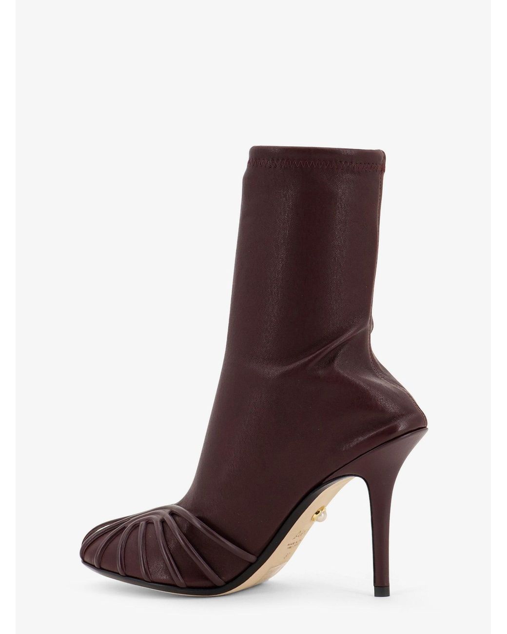 ALEVI Purple Karen Leather Boots
