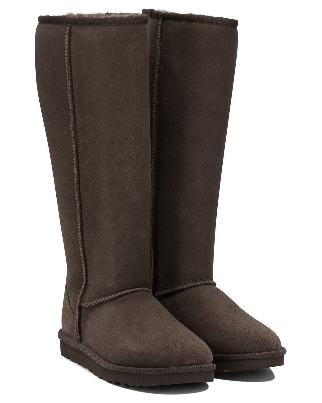 Ugg Brown "Classic Ultra Tall" Knee-High Boots