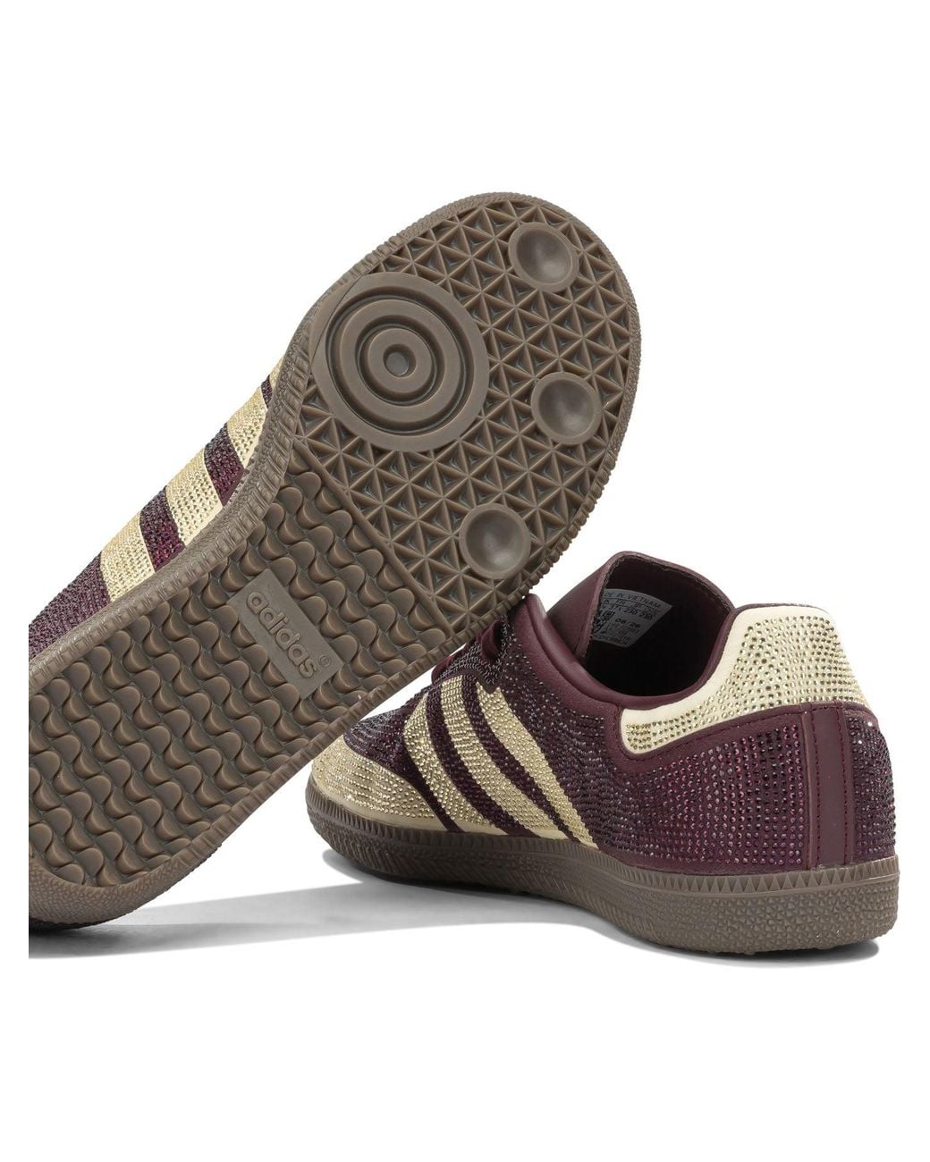 Adidas Originals Brown "Samba Og" Low-Top Sneakers