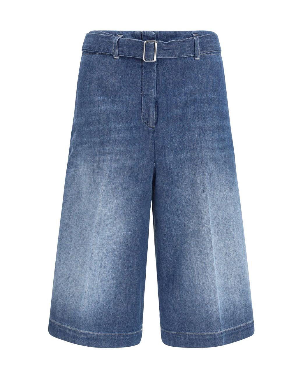 True Royal Blue Cotton Shorts
